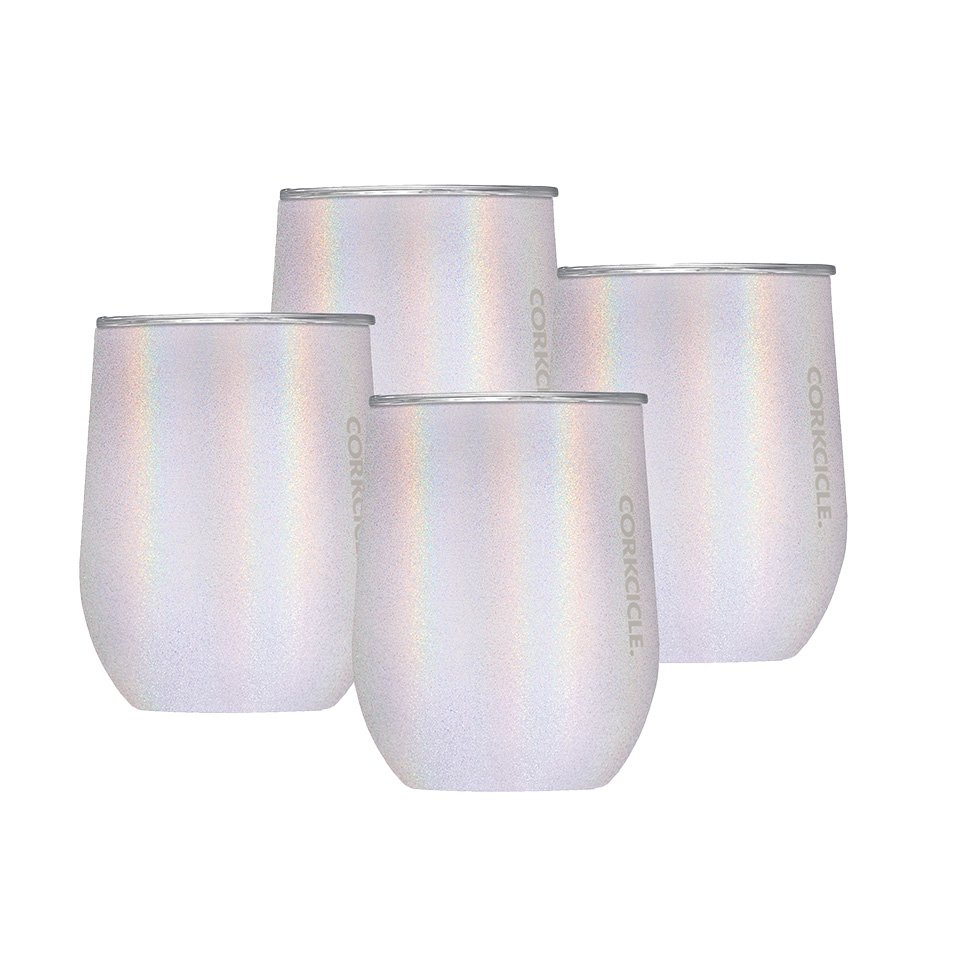 Corkcicle 12oz Stemless Wine Cup -Sparkle Unicorn Magic
