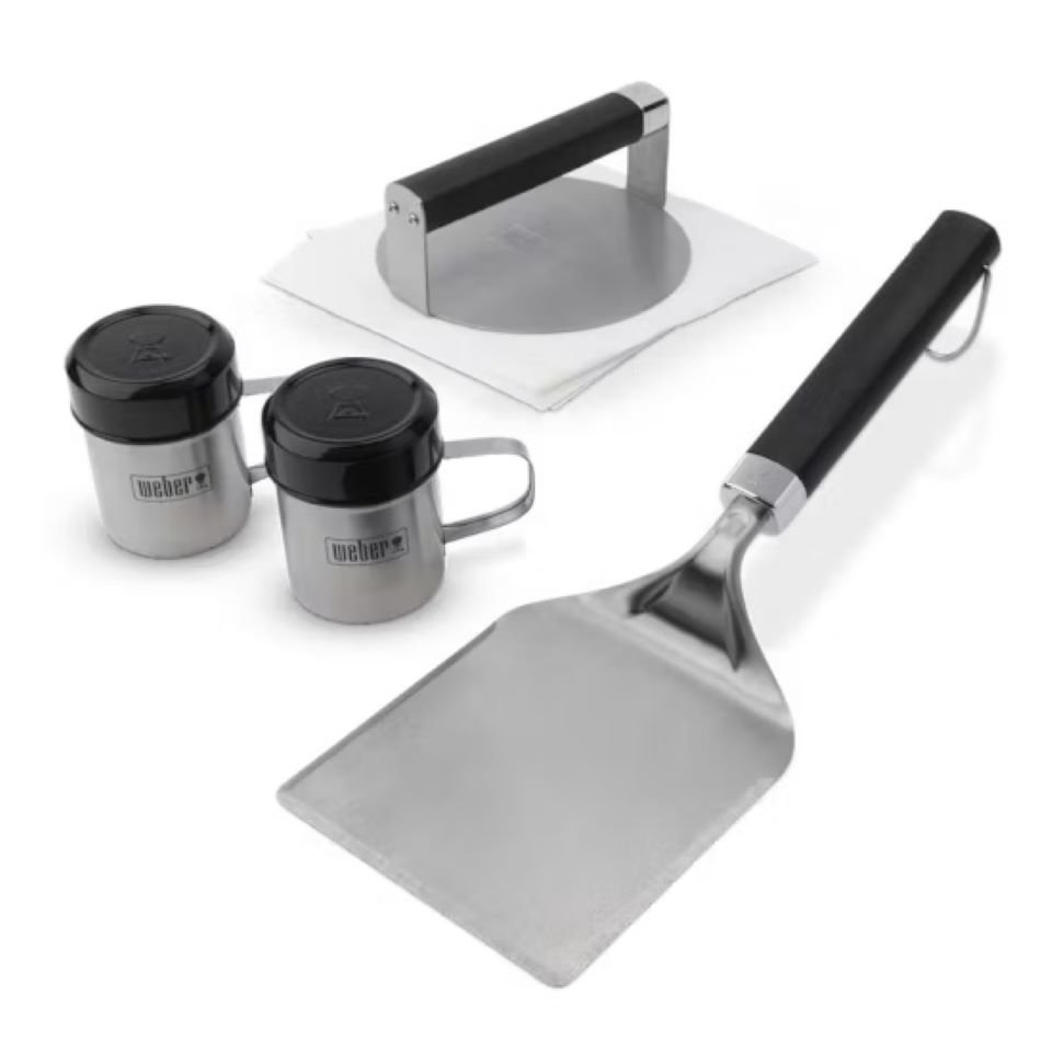 Weber Griddle Smashed Burger Set