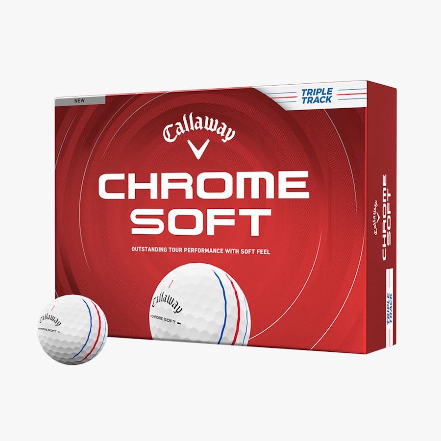 Callaway Chrome Soft 26 Triple Track Golf Ball - One Dozen