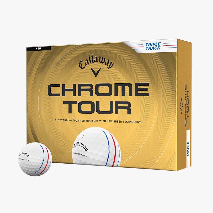 Callaway Chrome Tour 26 Triple Track Golf Ball - One Dozen