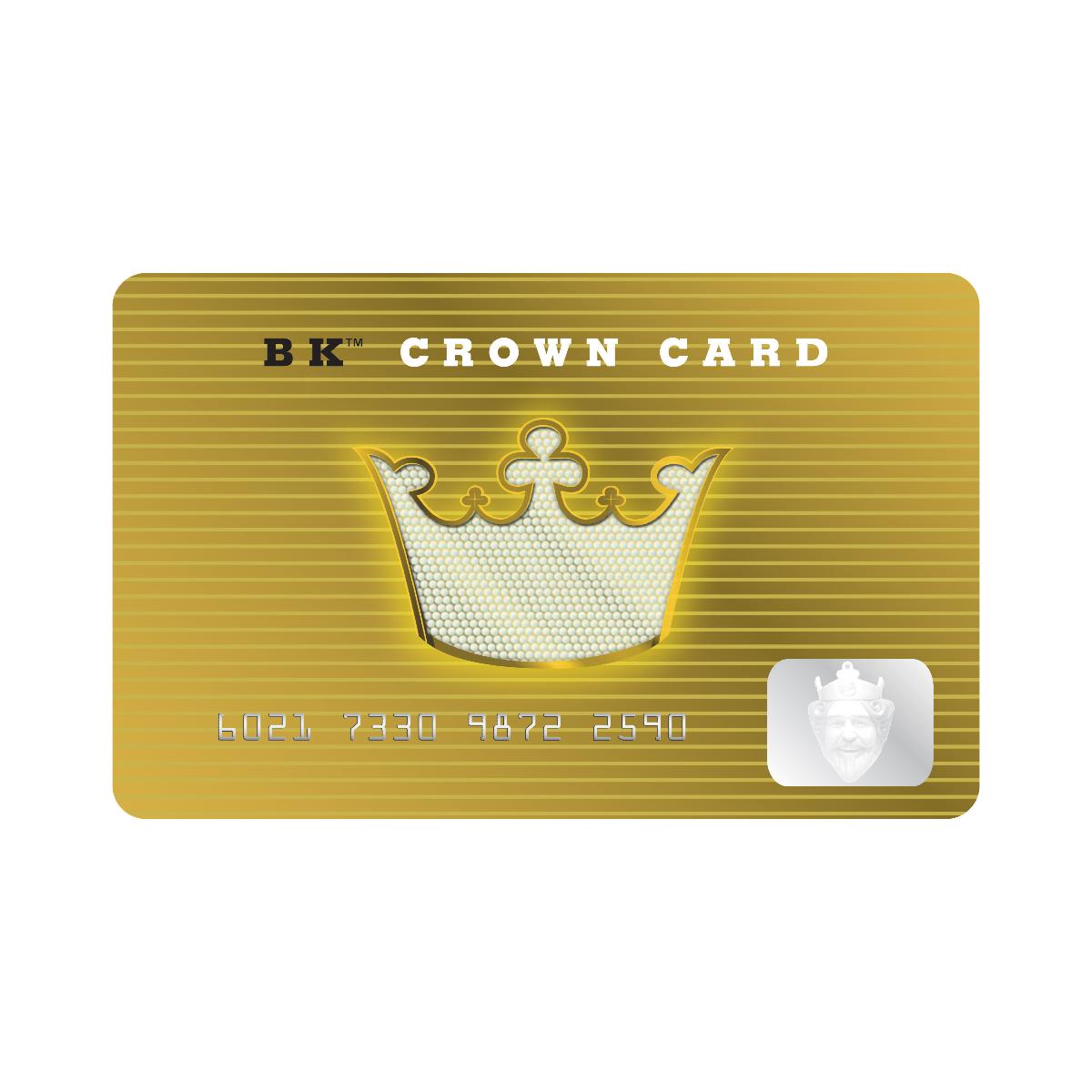 BK&reg; Crown Card